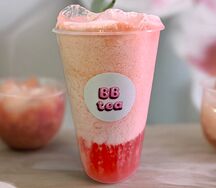 Йогурт-клубника-личи 