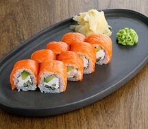 Филадельфия с лососем