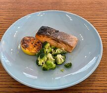 Стейк из лосося