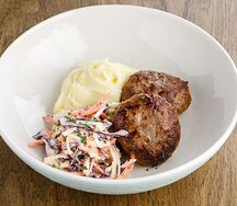 Котлета по-домашнему с пюре