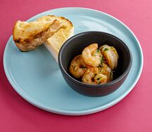 Креветки в топлёном масле