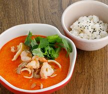 Том ям с креветками