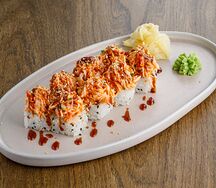 Хрустящий ролл с крабом