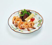 Жареные креветки