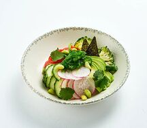 Поке с овощами