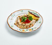 Хумус с печёным перцем