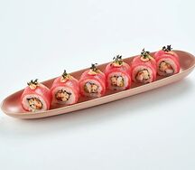 Ролл с тунцом и креветкой