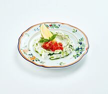 Крем-рикотта с томатами