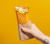 Шаверма с курицей в лаваше