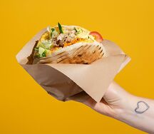 Шаверма с курицей в пите