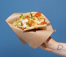 Шаверма с треской в пите