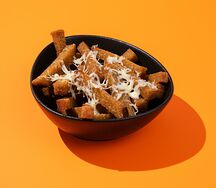 Гренки с чесноком и сыром