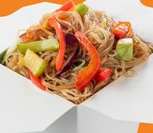 Фунчоза с овощами