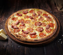 Пицца Ранчо на тонком тесте малая