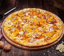 Пицца Чизбургер на тонком тесте малая