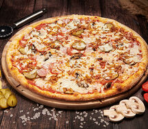 Пицца Бостон на тонком тесте малая