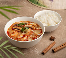 Том Ям с рисом