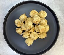 Жареные пельмени