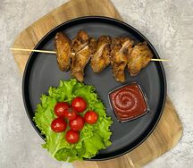 Шашлык из куриных крыльев