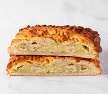 Пирог Смоленский Здобник с голубым сыром и картофелем