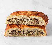 Пирог Владимирский Ряженец с курятиной и шампиньонами