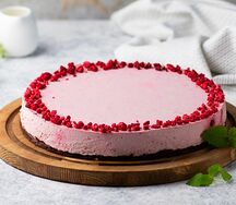 Варшавский малиновый чизкейк