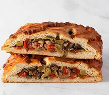 Пирог Кубанский Чинёнок с перцем, томатами и цуккини