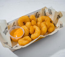 Креветки фри с соусом ким чи