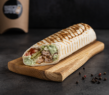 Шаурма классическая с чесночным соусом