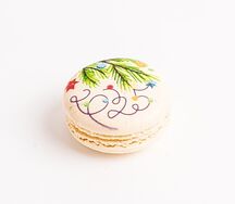 Пирожное макарон Манго-маракуйя