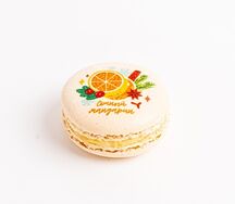 Пирожное макарон Сочный мандарин