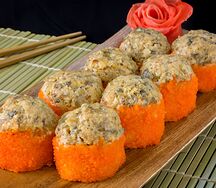 Сливочный спайси-ролл с угрём