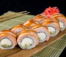 Запеченная Филадельфия с лососем