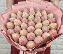 Букет из клубники в шоколаде Нежность