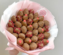 Букет из клубники в шоколаде Любовь