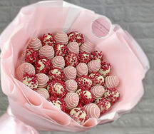 Букет из клубники в шоколаде Чистое сердце