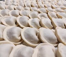 Пельмени с говядиной и свининой замороженные