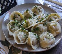 Пельмени с говядиной и свининой