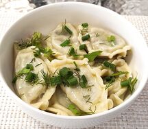 Вареники с творогом 250гр