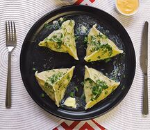 Манты с индейкой и курицей