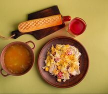 Обед сытный