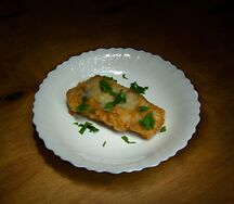 Треска жареная