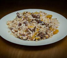 Плов мясной