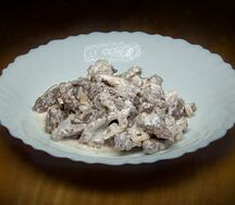 Бефстроганов из говядины