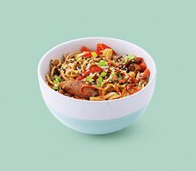 Вок с курицей терияки