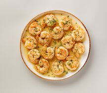 Креветки с соусом бер блан