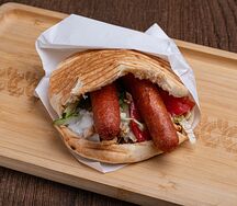 Хот-дог в пите 