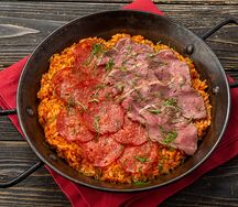 Паэлья с мясом