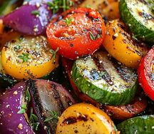 Овощи на мангале