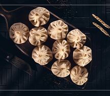 Хинкали с бараниной